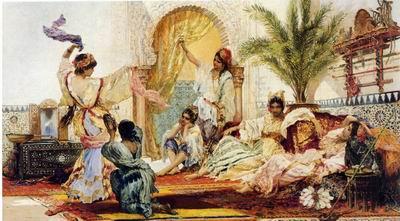 unknow artist Arab or Arabic people and life. Orientalism oil paintings 606 oil painting image